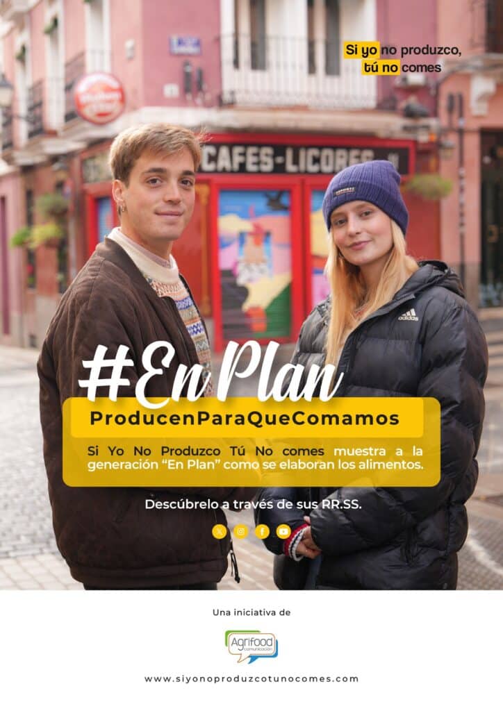 SYNPTNC lanza una campaña en RRSS para concienciar a los jóvenes sobre la realidad de los productores de alimentos