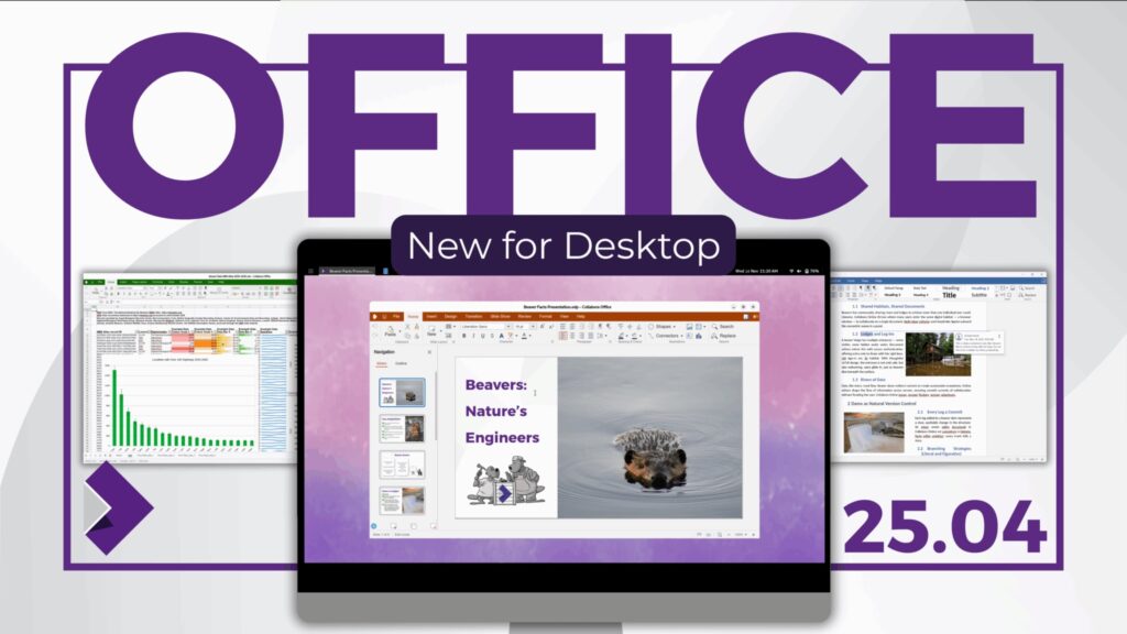 Collabora Office aterriza en el escritorio y se coloca entre LibreOffice y Microsoft Office 4