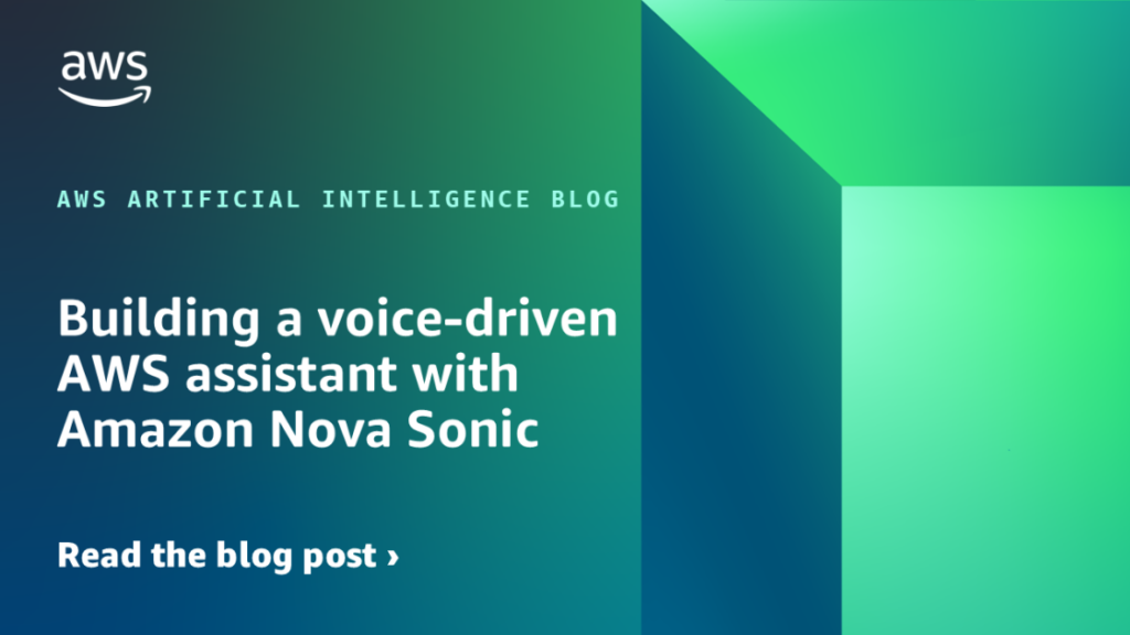 Creación de un Asistente en AWS Impulsado por Voz con Amazon Nova Sonic 3 Elena Digital López