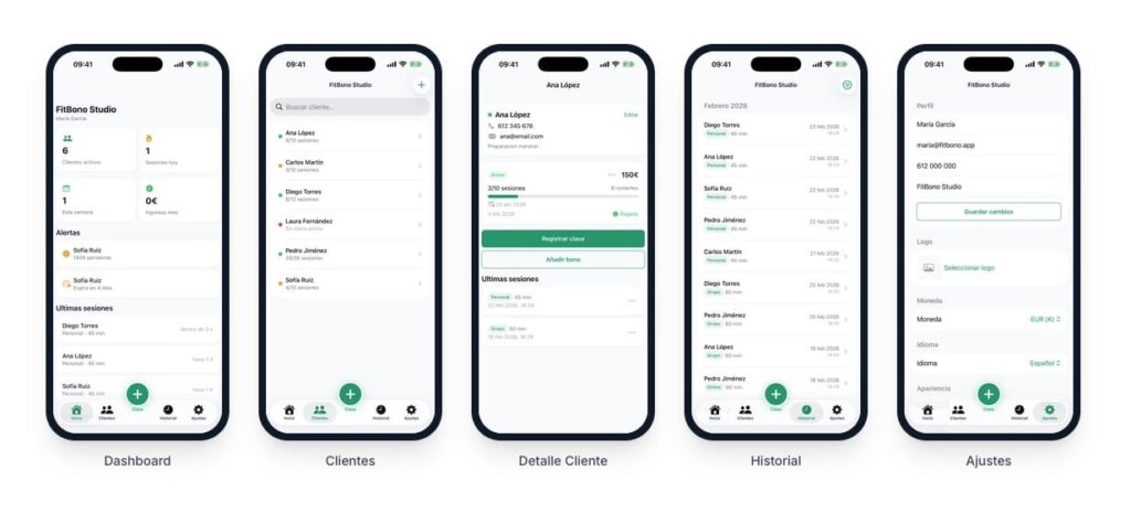 FitBono, la app para iPhone que ayuda a los entrenadores personales a llevar su negocio en el bolsillo 1 FitBono, la app para iPhone que ayuda a los entrenadores personales a llevar su negocio en el bolsillo 1